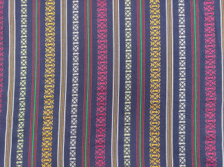 Ткань в полоску для национального костюма-магазин Pluss Audums